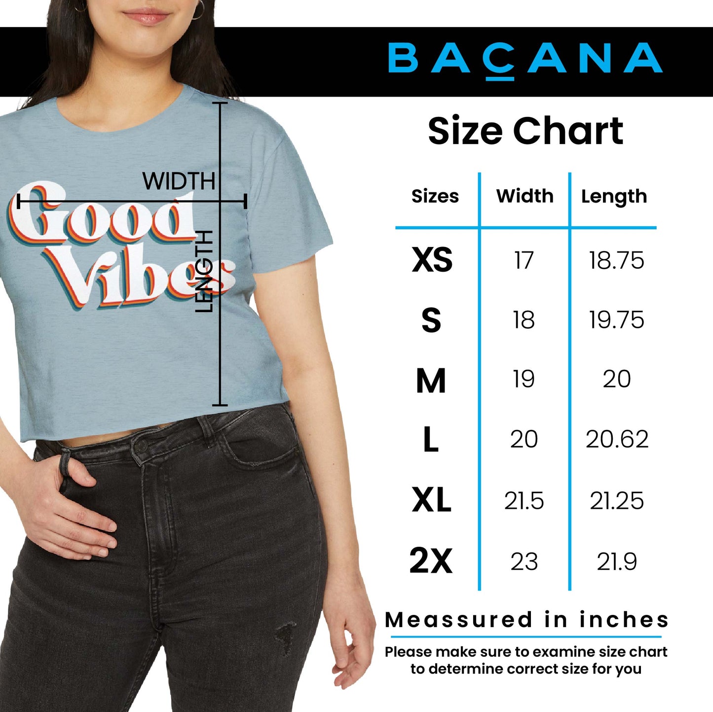 Good Vibes Women's Festival Crop Top