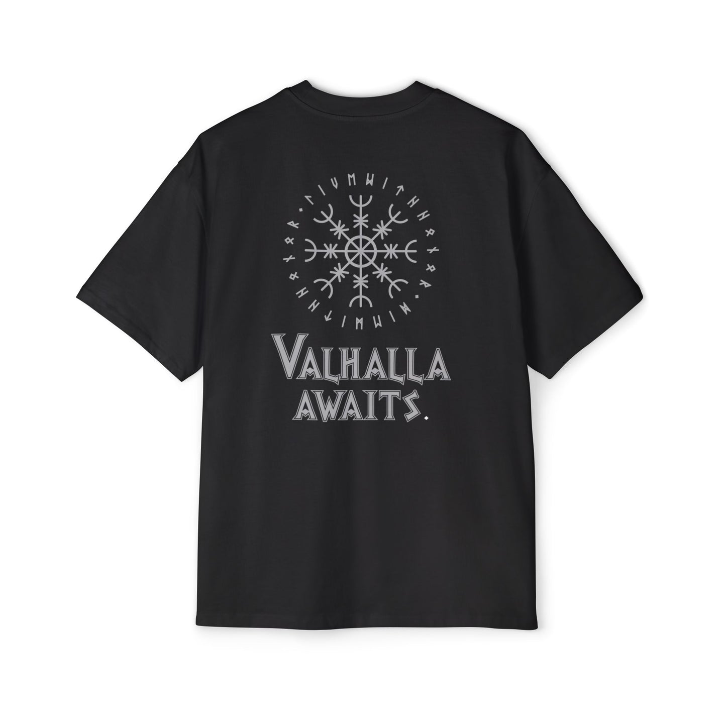 Valhalla Awaits - Men's Heavy Oversized Tee