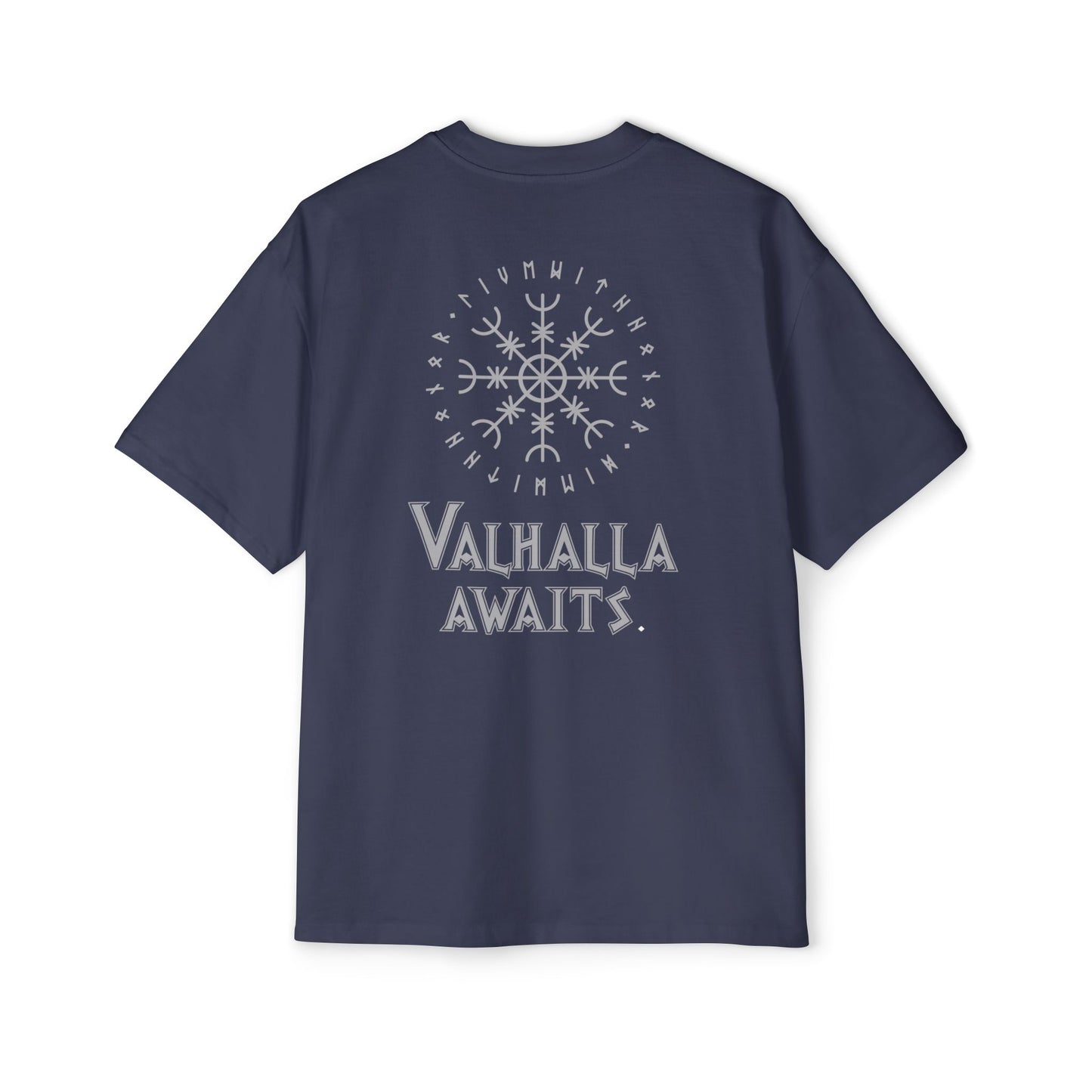 Valhalla Awaits - Men's Heavy Oversized Tee