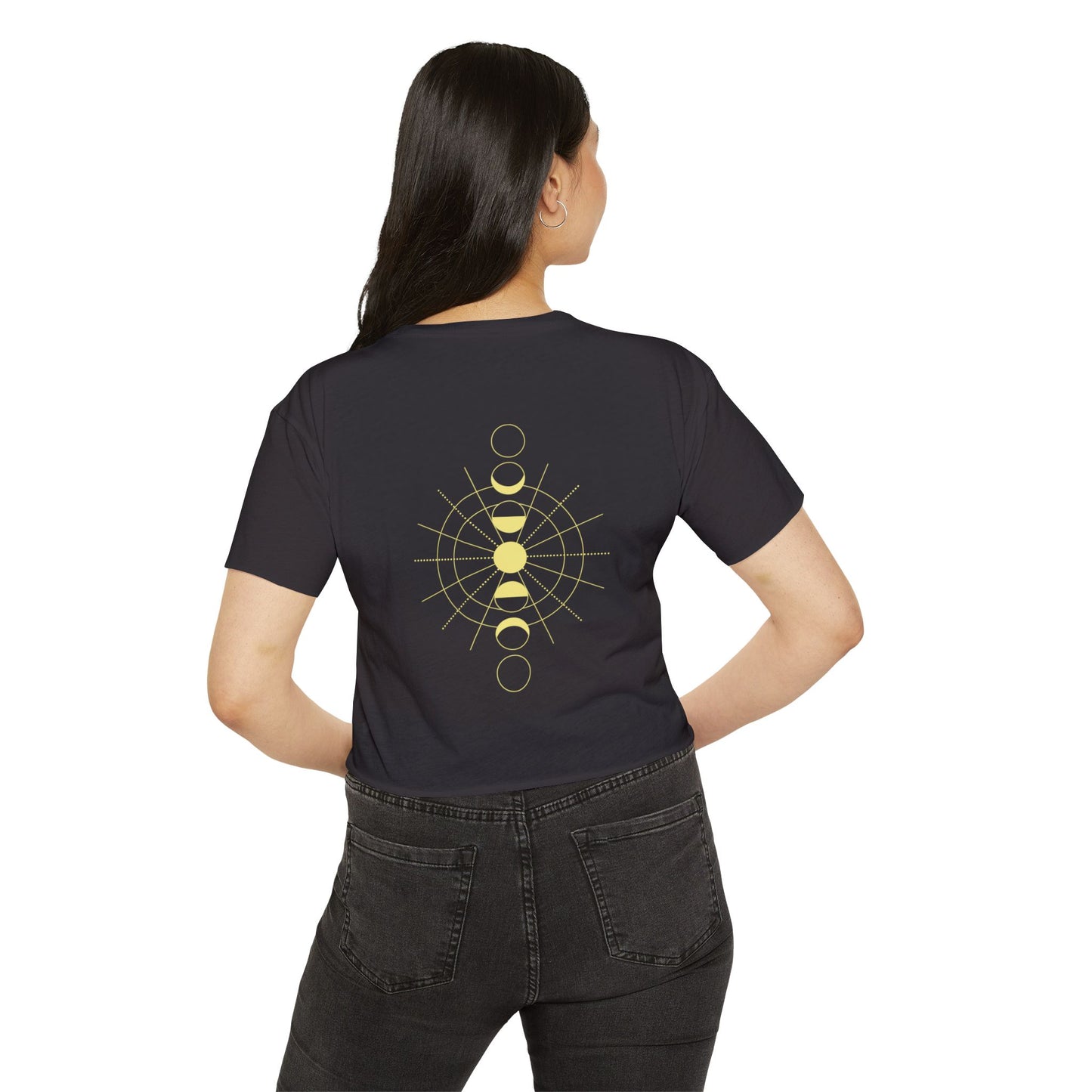 Celestial Sun & Moon Crop Top