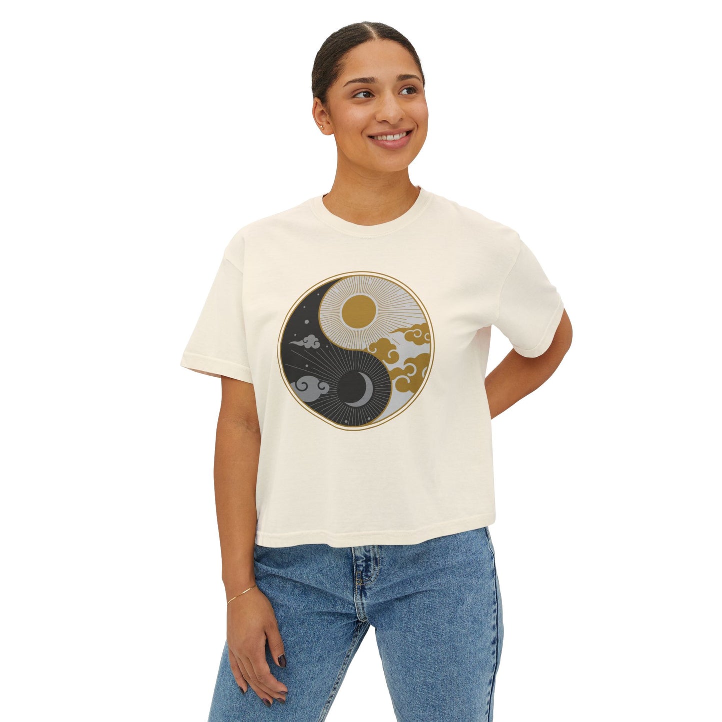 Yin & Yang Women's Boxy Tee