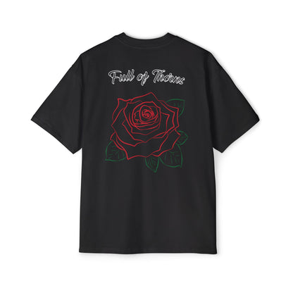 Thorned Rose - Men's Oversized  Tee