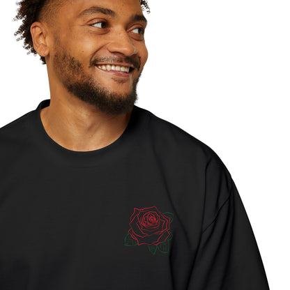 Thorned Rose - Men's Oversized  Tee