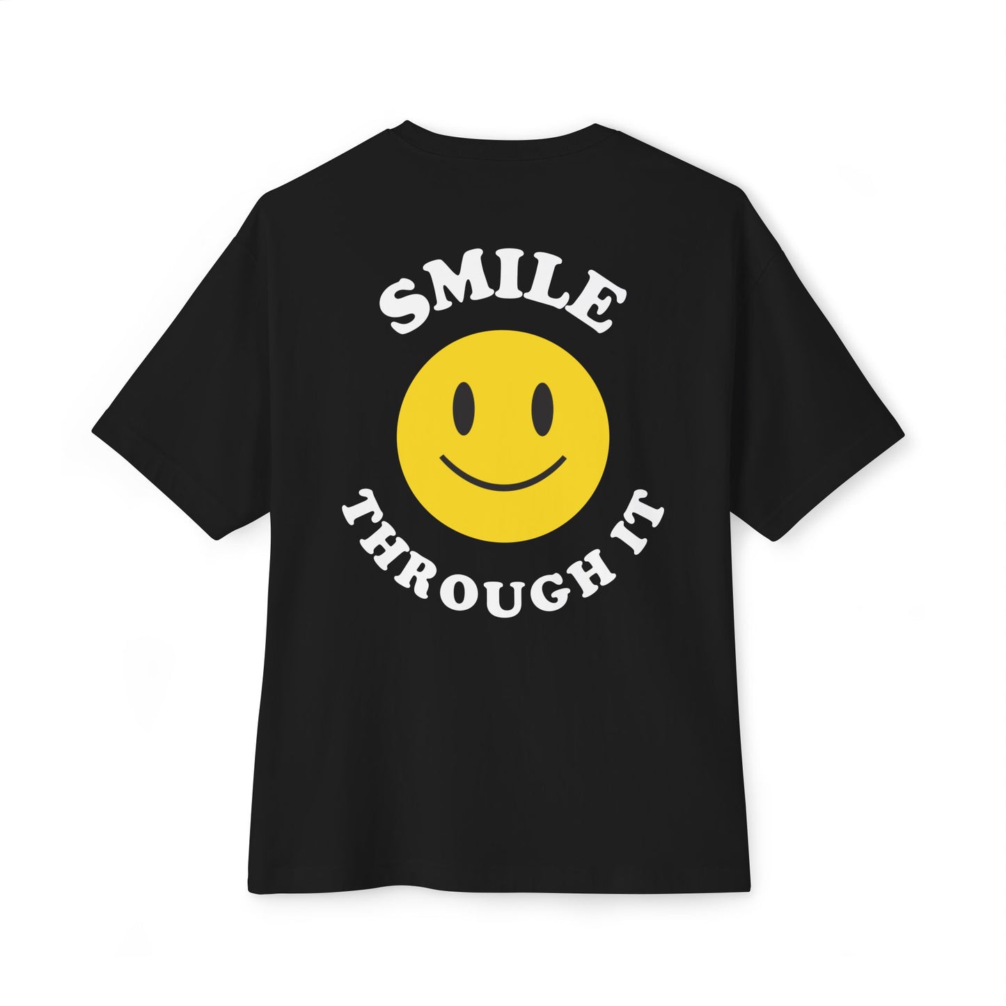 Smile Through It - Oversized Boxy Tee