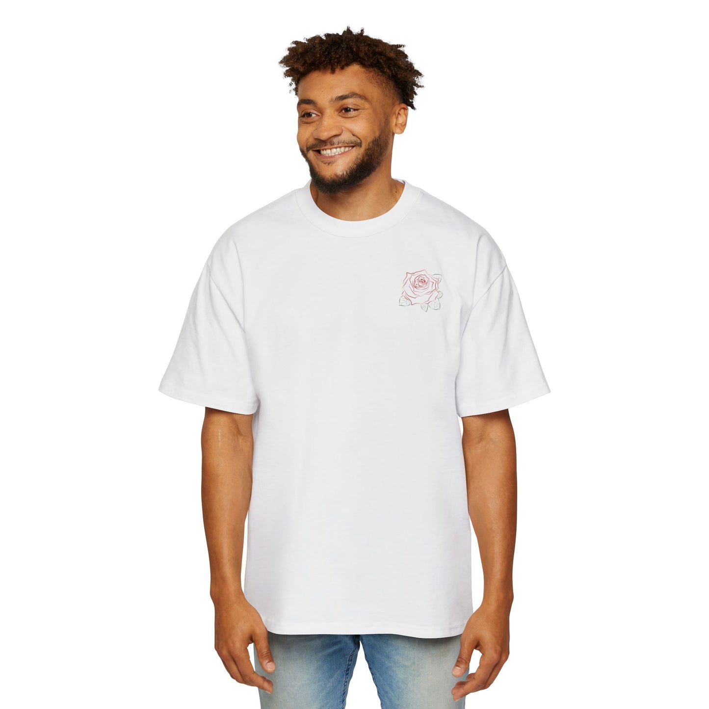 Thorned Rose - Men's Oversized  Tee