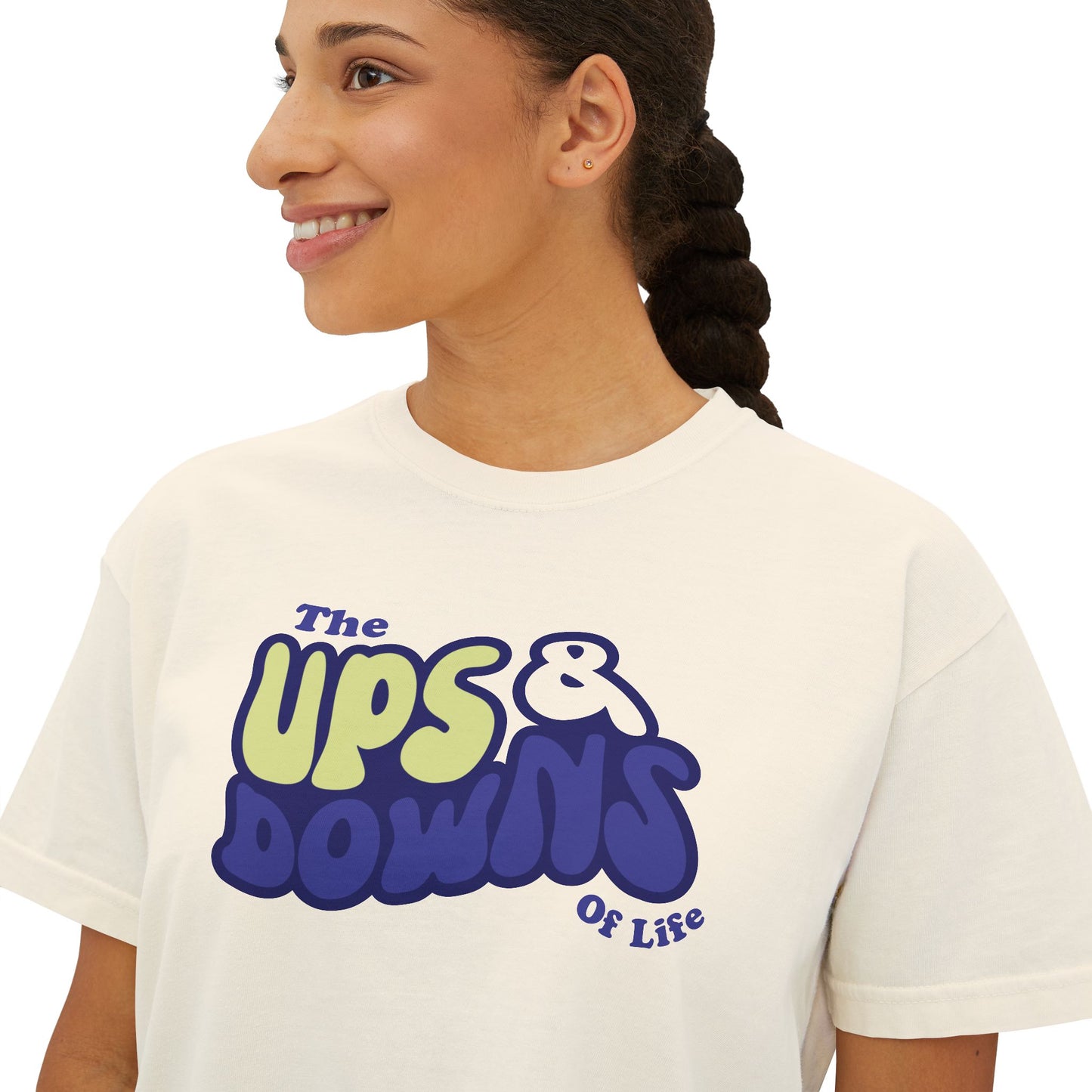 Ups & Downs of Life - Women's Boxy Tee