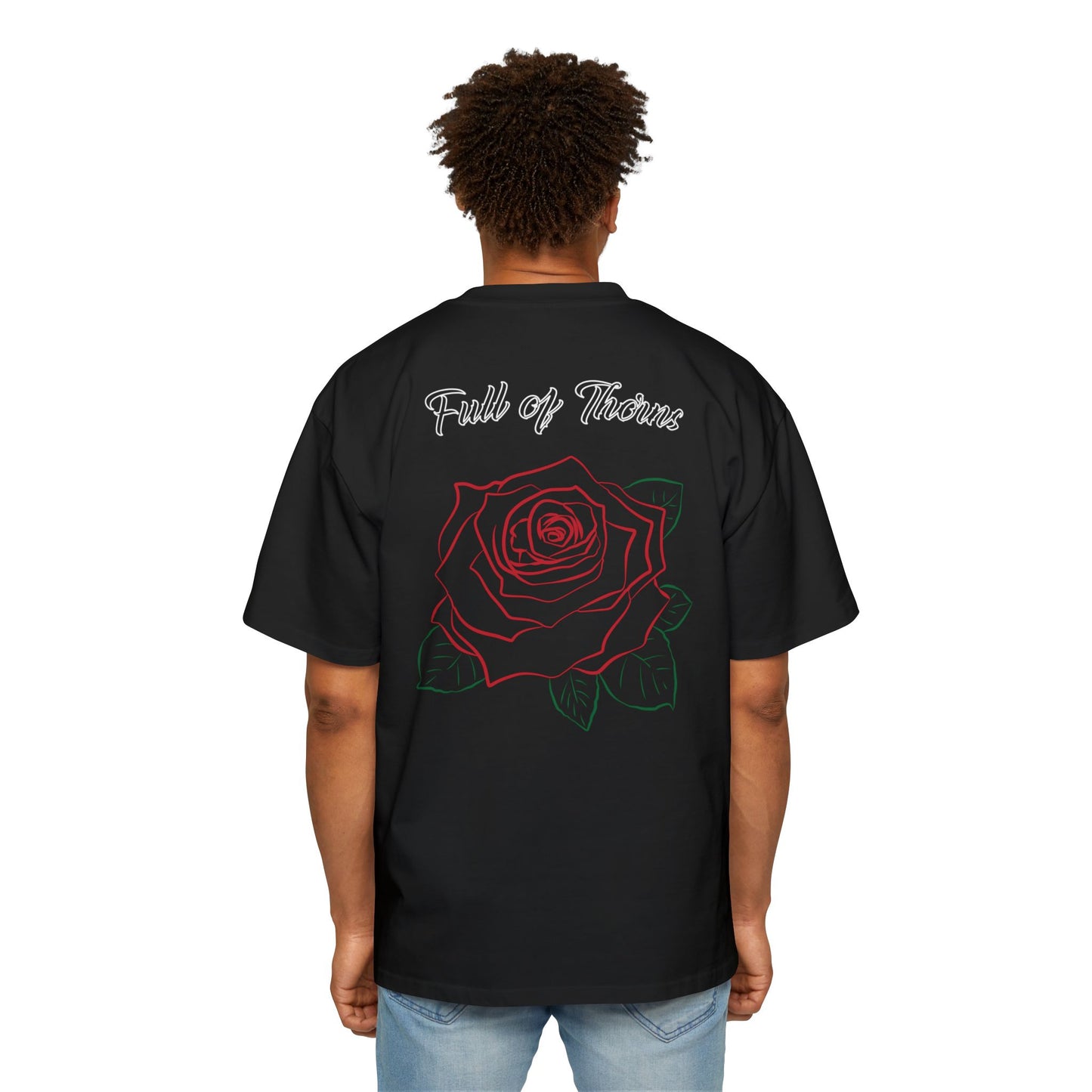 Thorned Rose - Men's Oversized  Tee