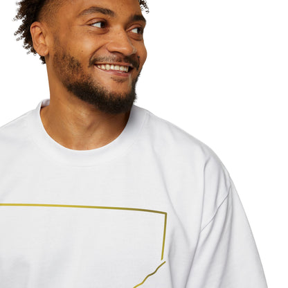 "The Creation of Adam" Men's Oversized Tee