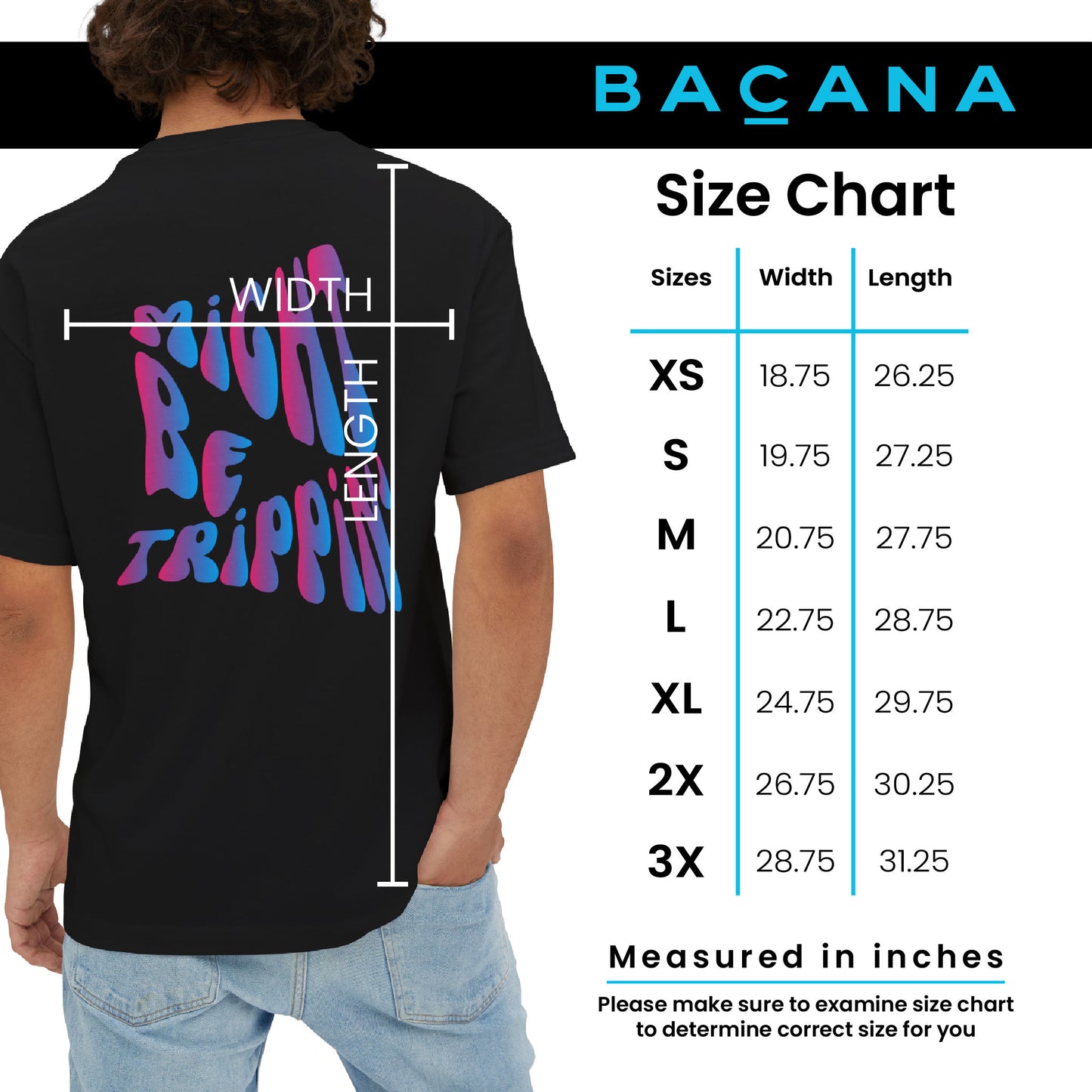 Might be Trippin' - Oversized Boxy Tee
