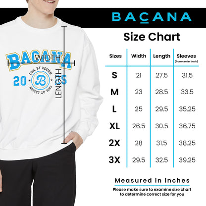 Bacana Varsity Crew 2025 - Unisex Sweatshirt