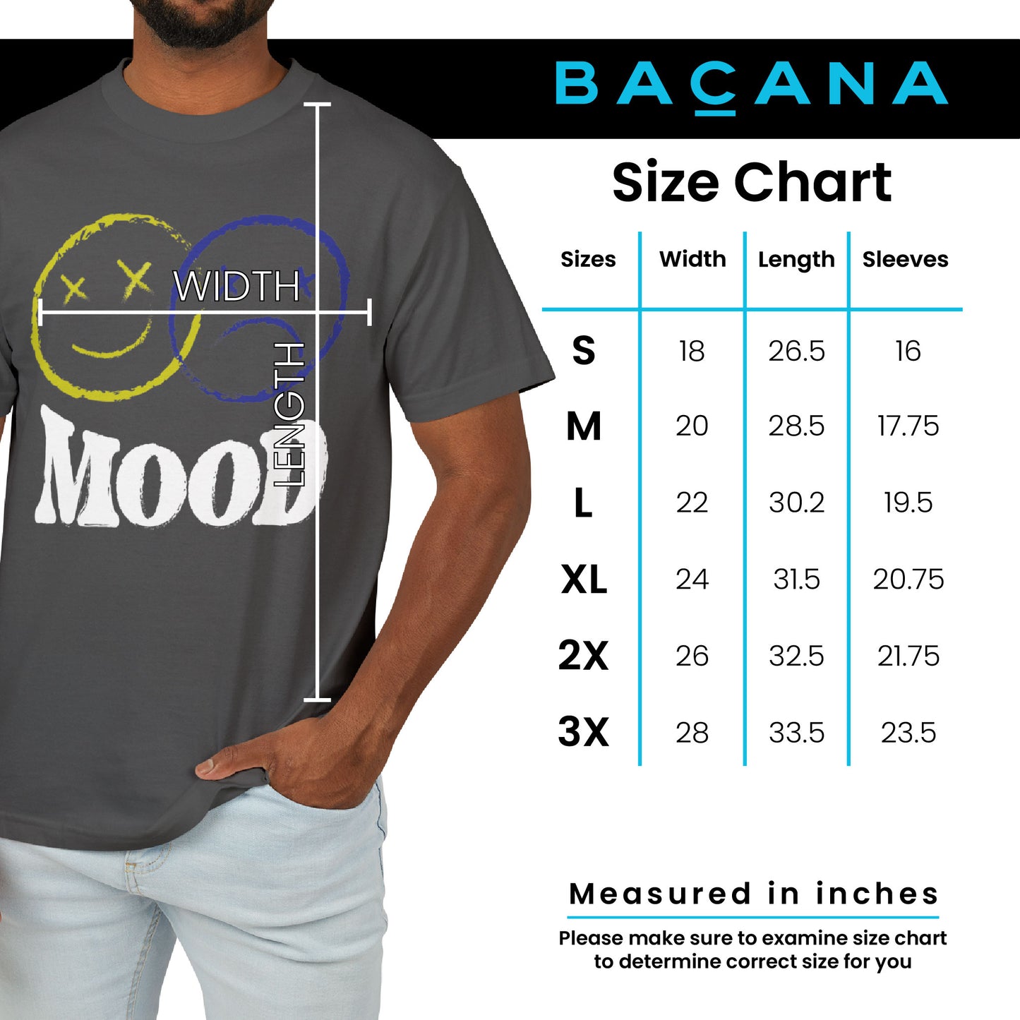 MOOD - Unisex Heavyweight Tee