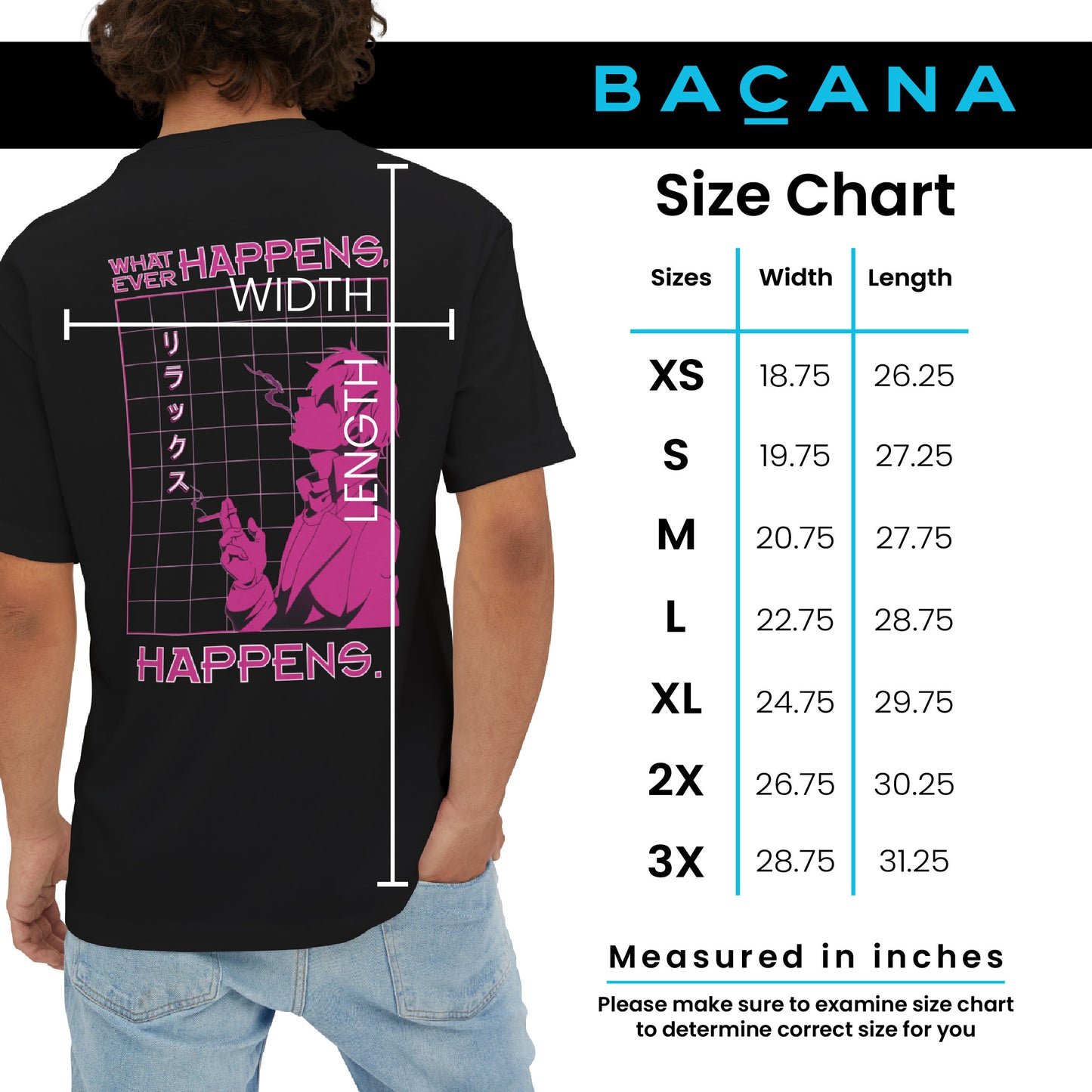 Whatever Happens, Happens - Oversized Boxy Tee